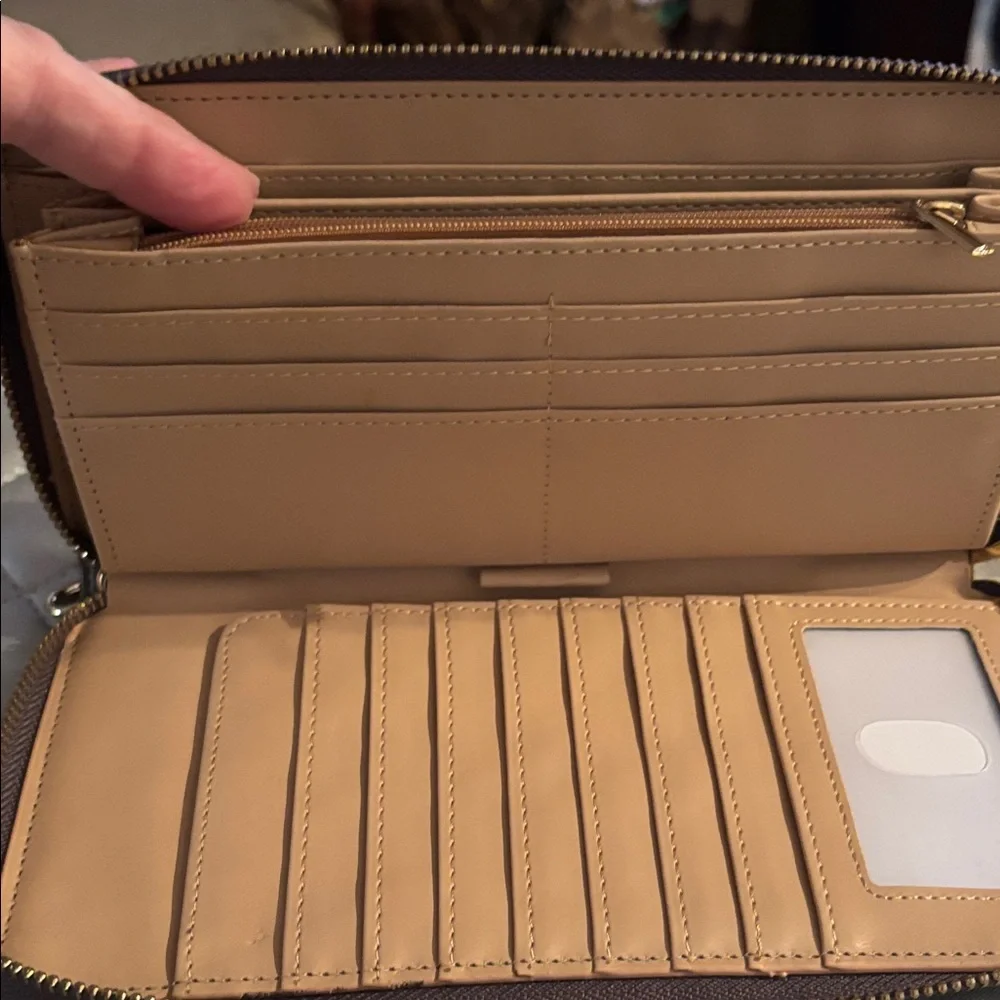 Gray Wristlet Clutch